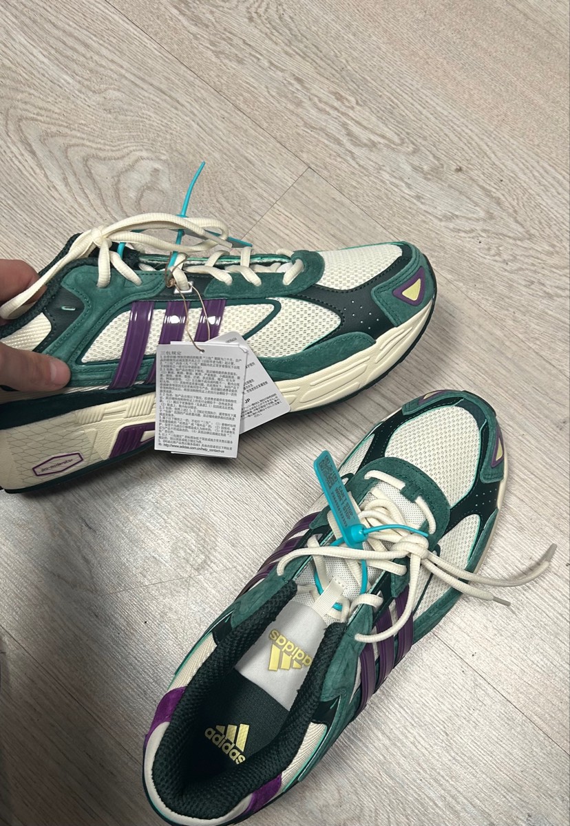 custom review-adidas originals Response Cl Low Беговые кроссовки Унисекс Белый Зеленый Фиолетовый