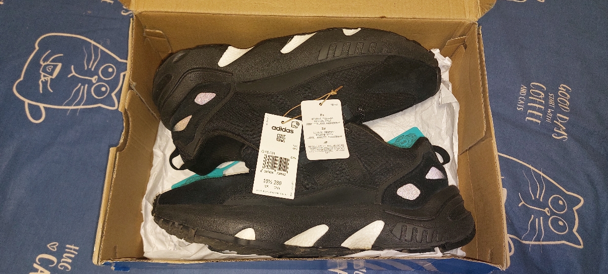 custom review-Adidas Originals ZX 22 Boost Slip-on Устойчивый к истиранию Низкий Топ Повседневные Беговые кроссовки Унисекс Черный