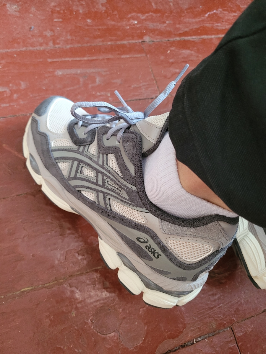 custom review-ASICS Gel NYC Low Top Повседневная обувь Унисекс Овсяный серый