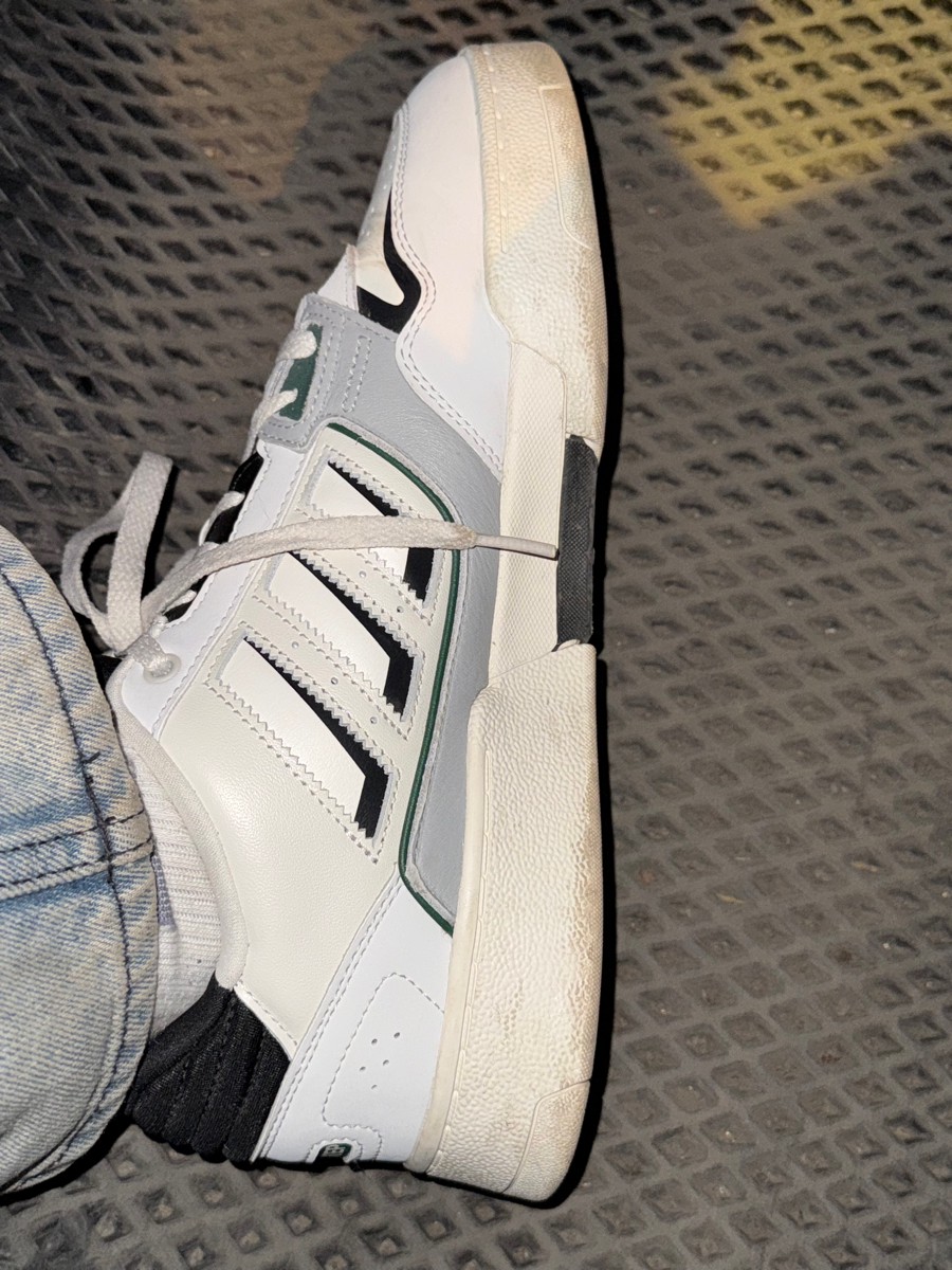 custom review-Adidas Originals Drop Step 2,0 Low 2 Slip Resistant Abrasion Resistant Low Top Скейтборд Кроссовки Unisex Белый Серый Черный