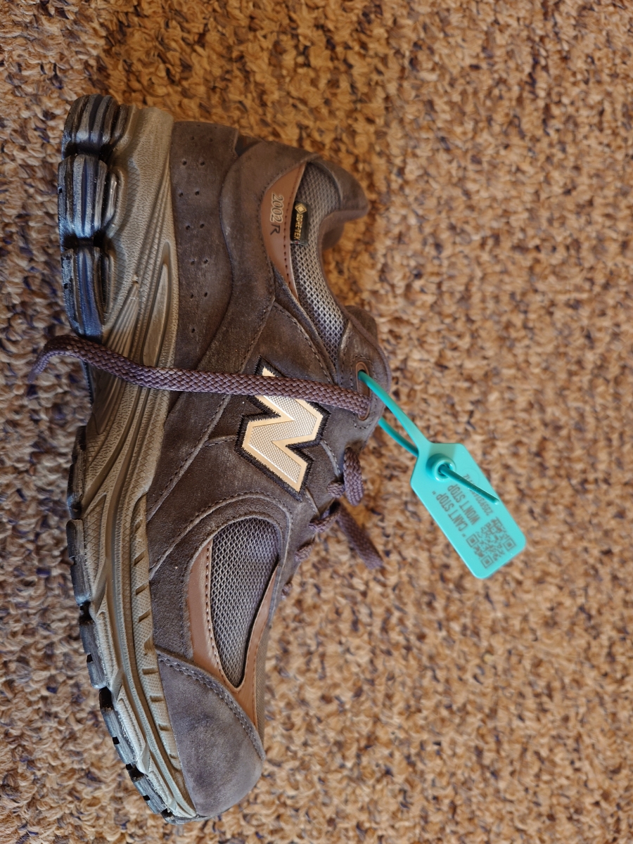 custom review-New Balance NB 2002R Устойчивый к истиранию Низкий Топ Повседневные Городские Кроссовки для Коммутации и Бега Унисекс Черный Серый