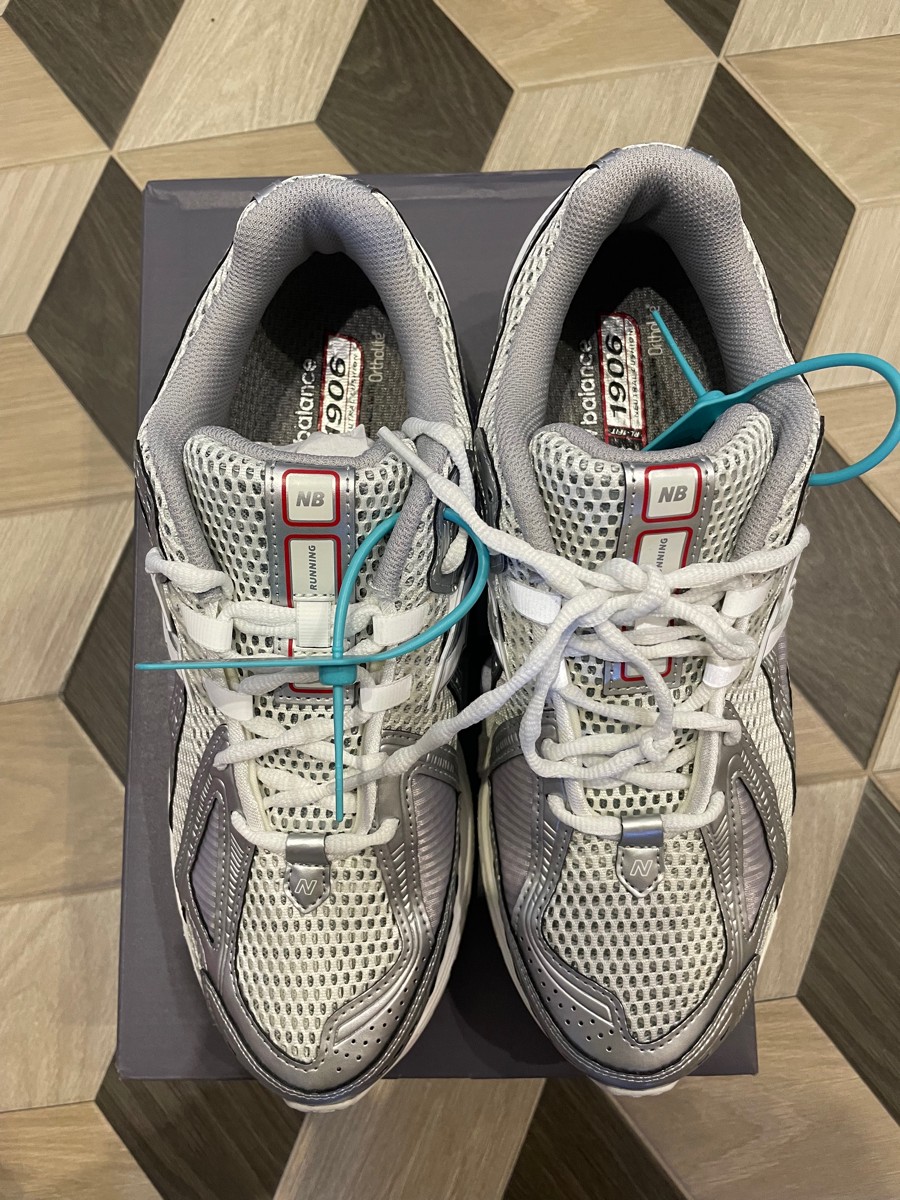 custom review-New Balance NB 1906R Амортизация Поддержка Ударопрочный Низкий Топ Повседневные Беговые кроссовки Унисекс Серебристо-белый