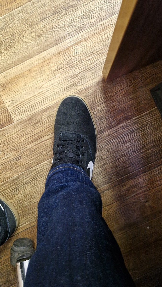 custom review-Nike SB Chron 2 Low Топ Скейтборд Кроссовки Унисекс Черный