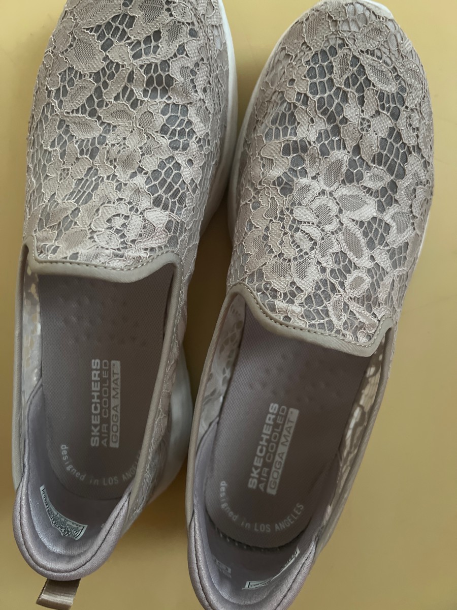 custom review-Skechers GO WALK Joy Дышащий Низкий Топ Повседневная Обувь Женская Тауповая