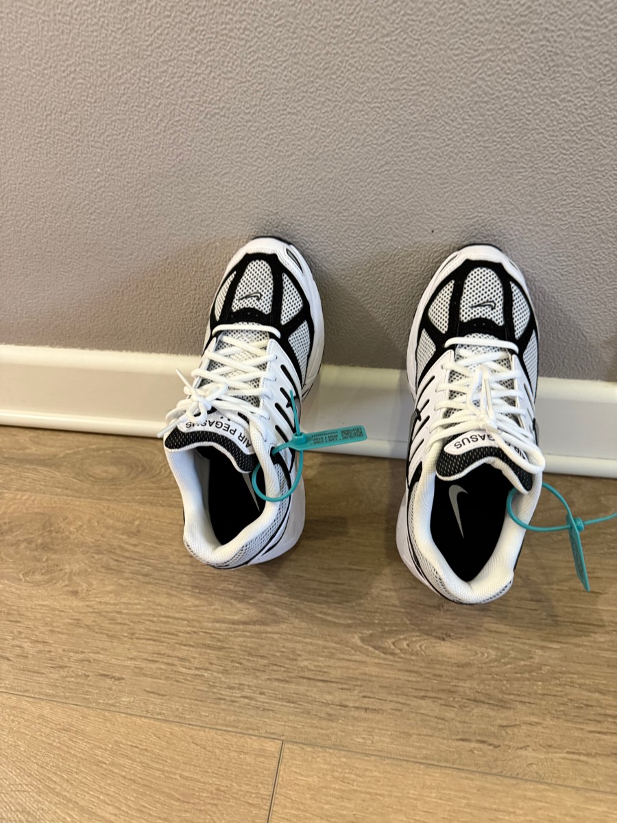 custom review-Nike Air Pegasus 2005 Нижняя юбка Устойчивая к истиранию Низкий Топ Повседневный Городской Коммутирование Беговые кроссовки Унисекс Черно-белая панда