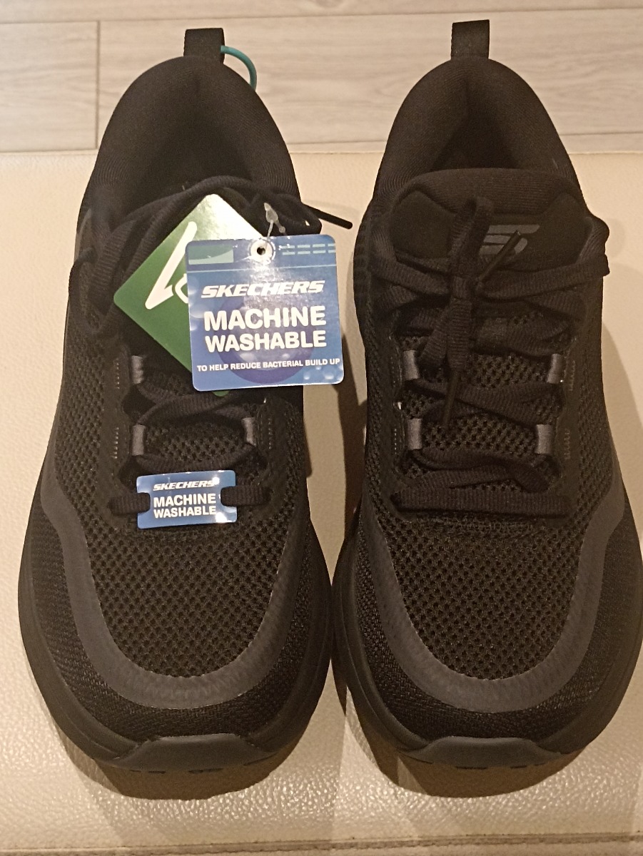 custom review-Skechers GO RUN SUPERSONIC MAX Беговые кроссовки Мужские Черные