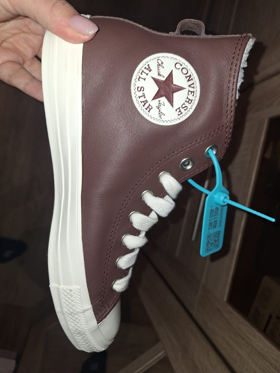 custom review-Конверс All Star Аbrasion Resistant Shock Absorbers High Топ Кеды Женские Коричневый