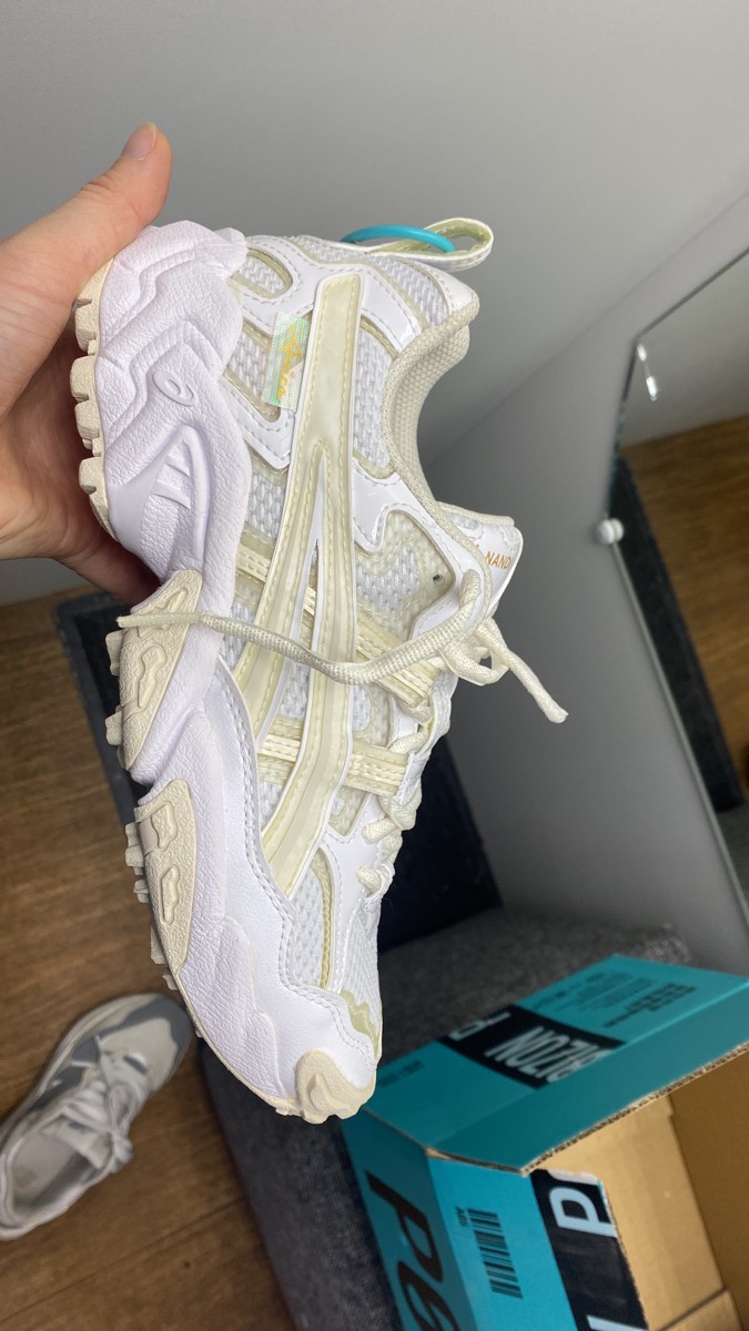 custom review-Asics Gel Nandi OG Low Топ Беговые кроссовки Женские Белые