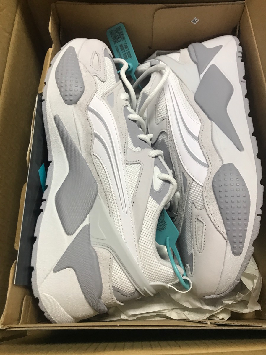 custom review-PUMA RS X Амортизация Устойчивый к истиранию Легкий Низкий Топ Кроссовки Унисекс Белый