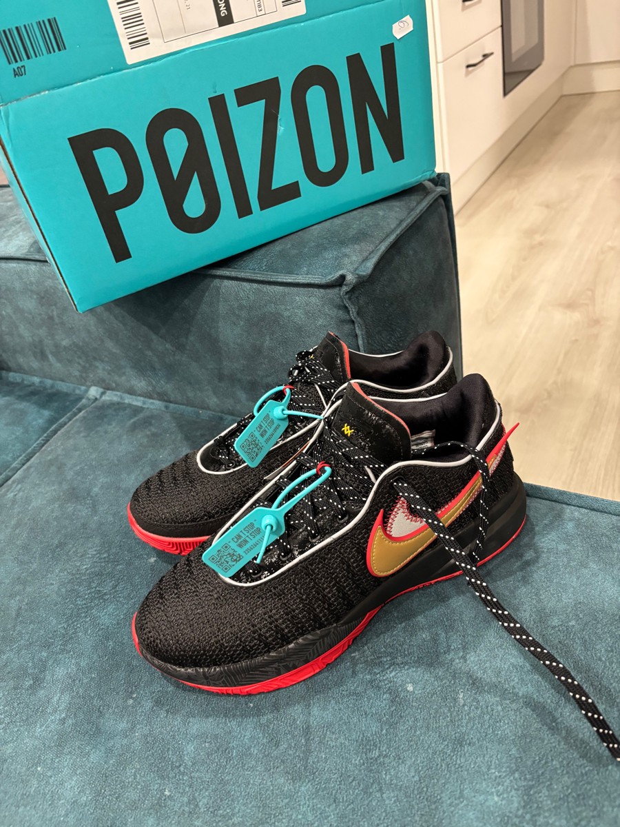 custom review-Nike LeBron 20 LeBron 20 EP Low Топ Баскетбольные кроссовки Унисекс Черный Красный Азиатская версия