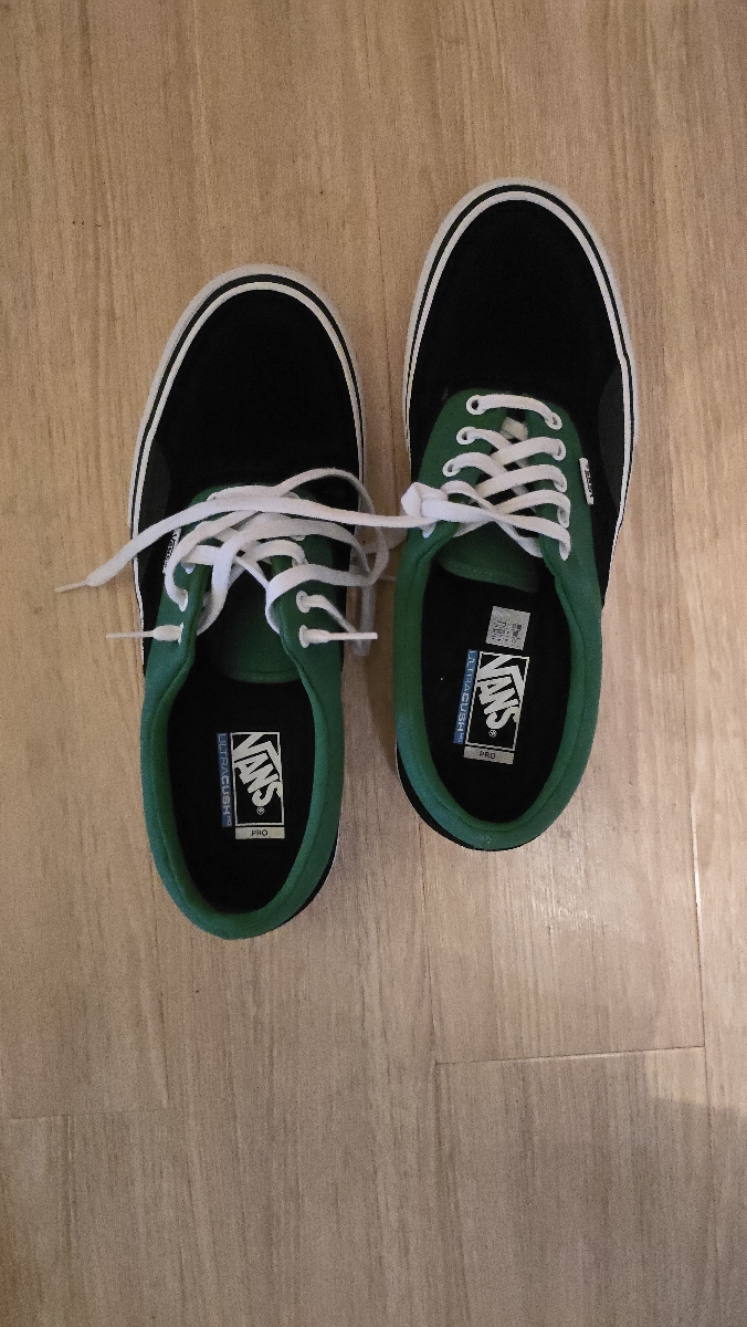 custom review-Vans Era Pro Low Скейтборд Кроссовки Топ Унисекс Черный Зеленый