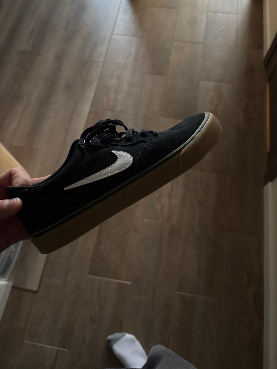 custom review-Nike SB Chron 2 Low Топ Скейтборд Кроссовки Унисекс Черный