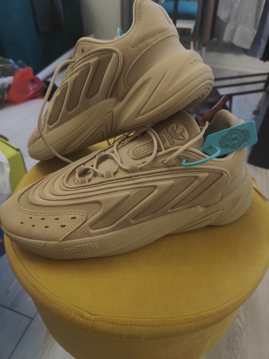 custom review-Adidas Originals Ozelia Устойчивые к истиранию низкие беговые кроссовки унисекс коричневые