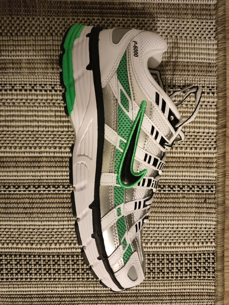 custom review-Nike P 6000 Амортизация Устойчивый к истиранию Дышащий Низкий Топ Повседневный Городской Коммутирование Беговые кроссовки Унисекс Белый Зеленый