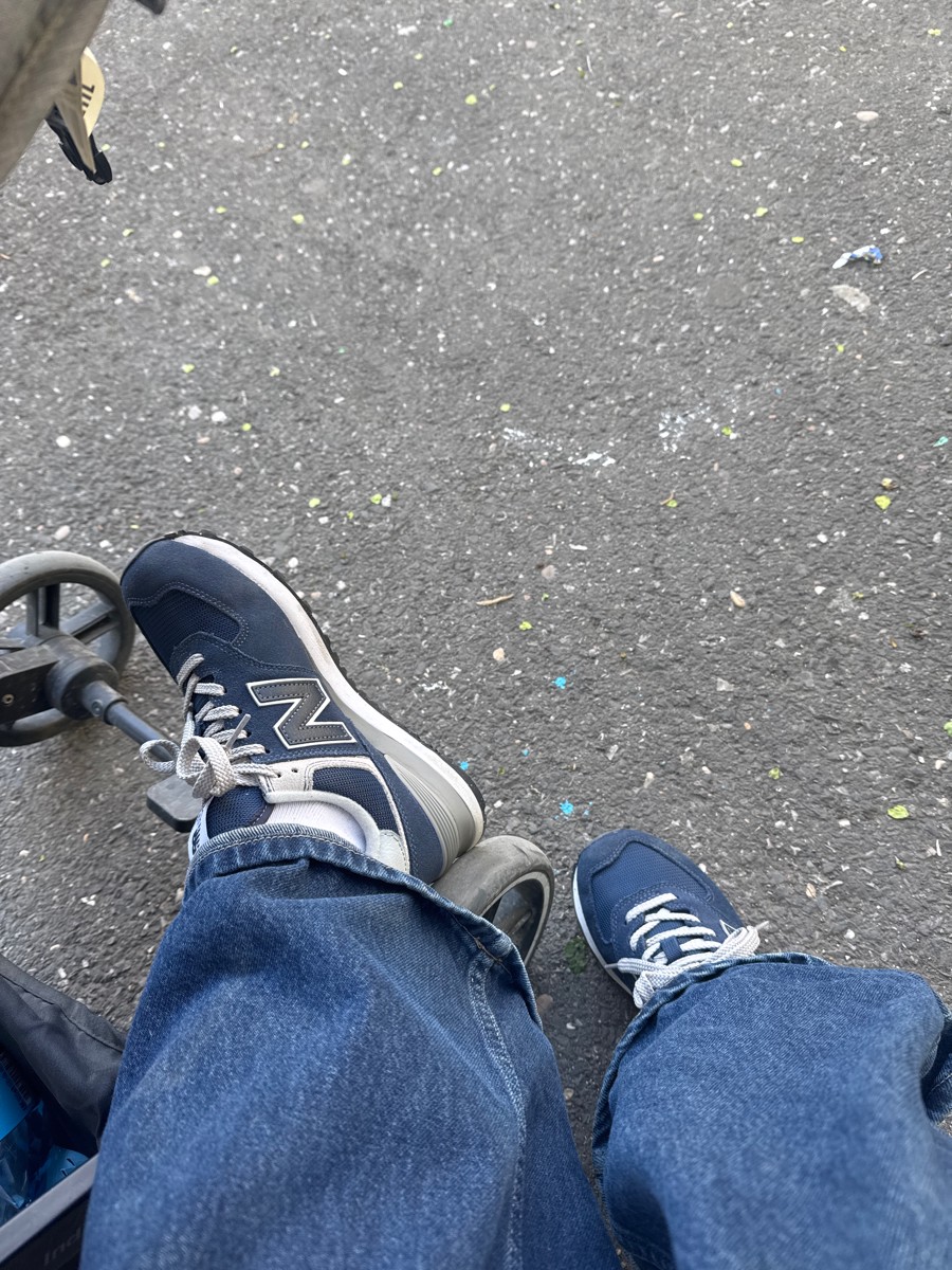 custom review-New Balance NB 574 Low Топ Беговые кроссовки Унисекс Темно-синий