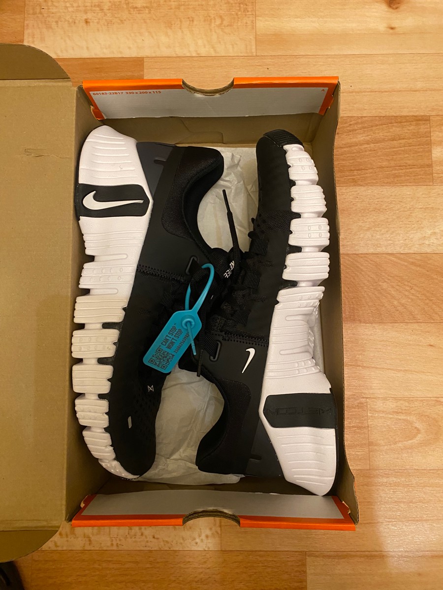 custom review-Nike Free Metcon 5 Low Топ Кроссовки для тренировок Мужской Черный Белый