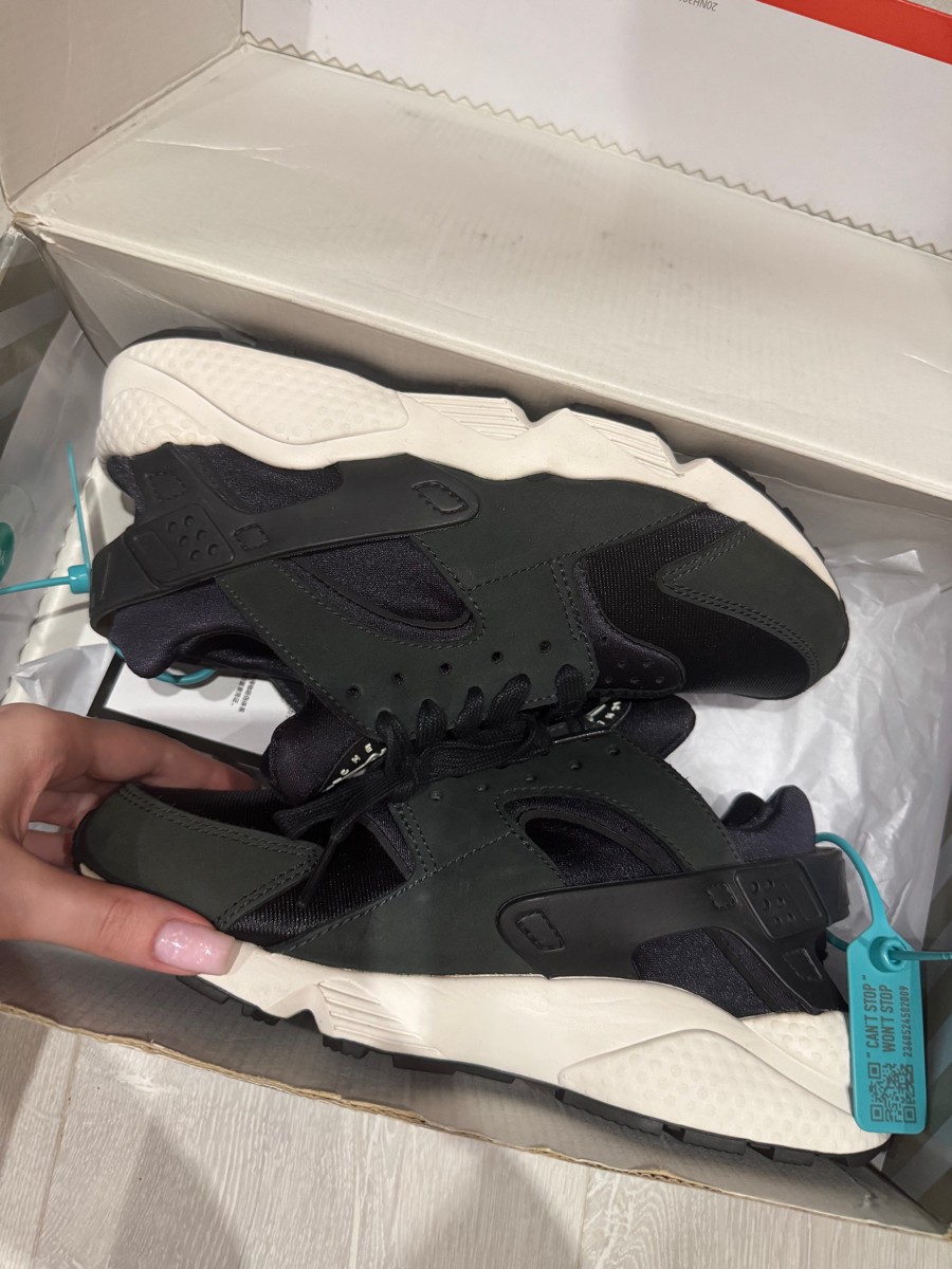 custom review-Nike Air Huarache Беговые кроссовки Низкий Топ Мужской