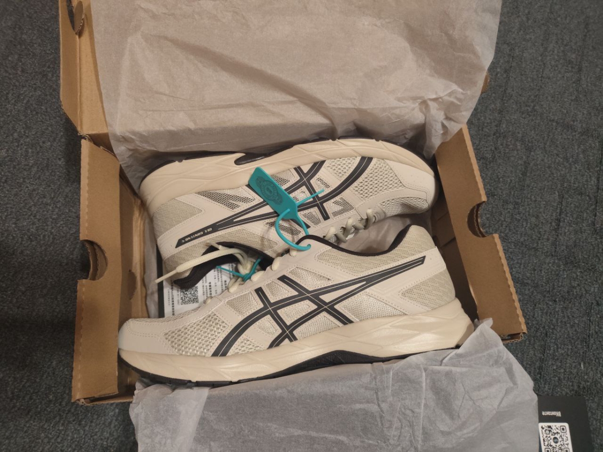 custom review-ASICS Гель Contend 4 Амортизация Устойчивость к истиранию Дышащие Низкие Кроссовки для бега Мужские Серые