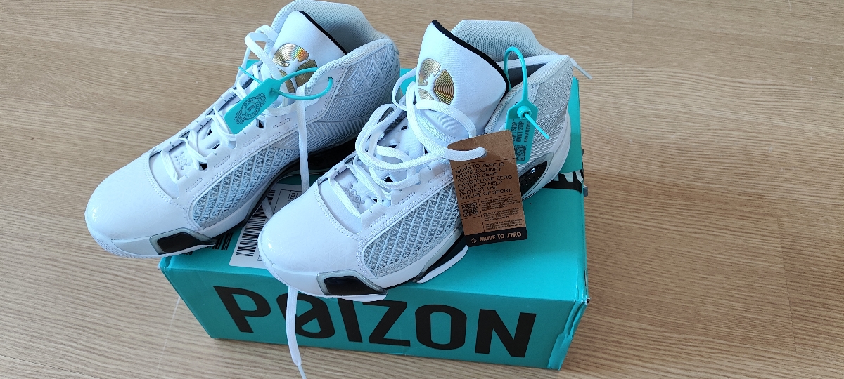 custom review-Jordan Air Джордан 38 'FIBA' PF AJ38 Амортизация Износостойкие Высокие Баскетбольные Кроссовки Мужские Белые Азиатская Версия