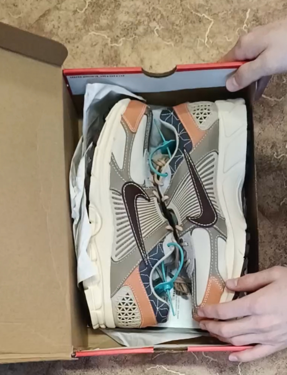 custom review-Nike Air Zoom Vomero 5 Нижняя юбка Устойчивая к истиранию Низкий Топ Повседневный Тренировки Городской Коммутирование Беговые кроссовки Мужской Коричневый