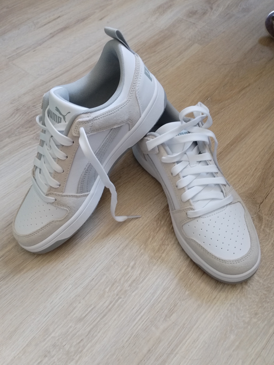 custom review-PUMA Rebound Layup Lo SD Амортизация Поддержка Низкий Топ Скейтборд Кроссовки Унисекс Бетон Серый