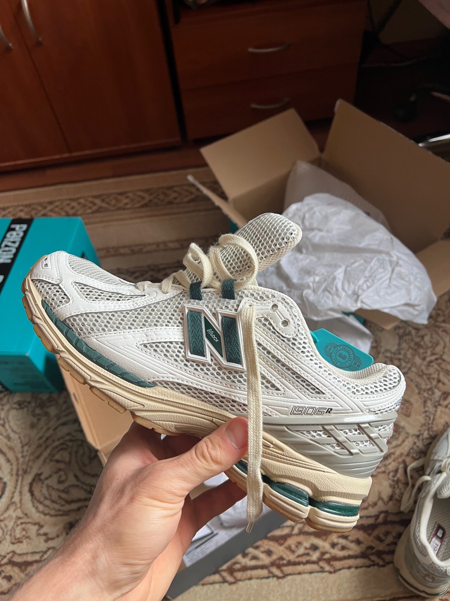 custom review-New Balance NB 1906R Амортизация Устойчивость к истиранию Дышащий Низкий Верх Повседневная Беговая Обувь Унисекс Белый