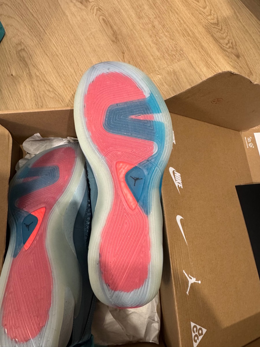 custom review-JORDAN Luka 1 Винтажные баскетбольные кроссовки Low Топ Синий Мужской