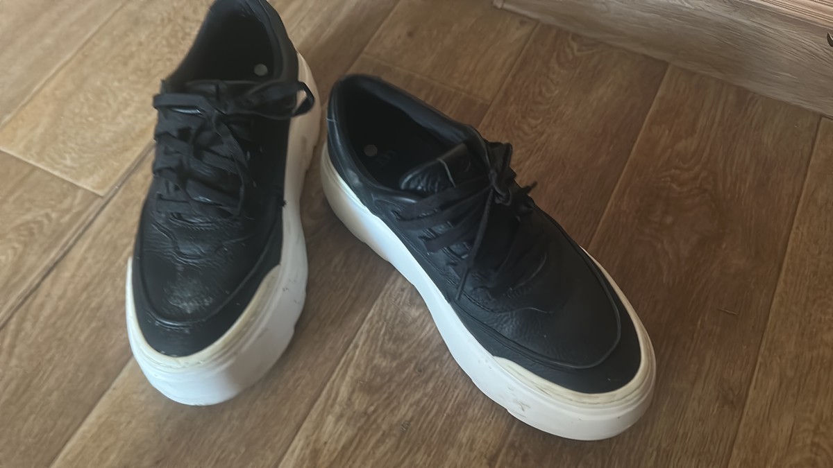 custom review-UGG Низкий Топ Обувь с Платформой Женская Bright White Black