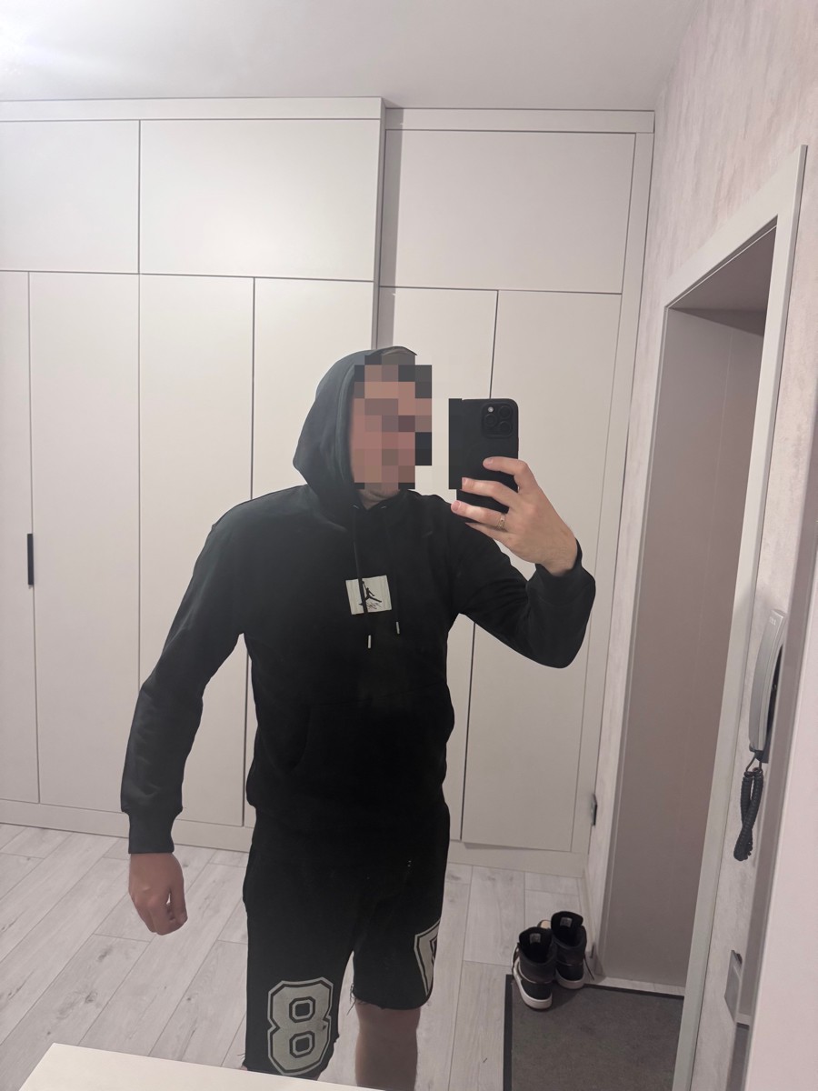 custom review-Jordan Jumpman Толстовка Мужская Черная