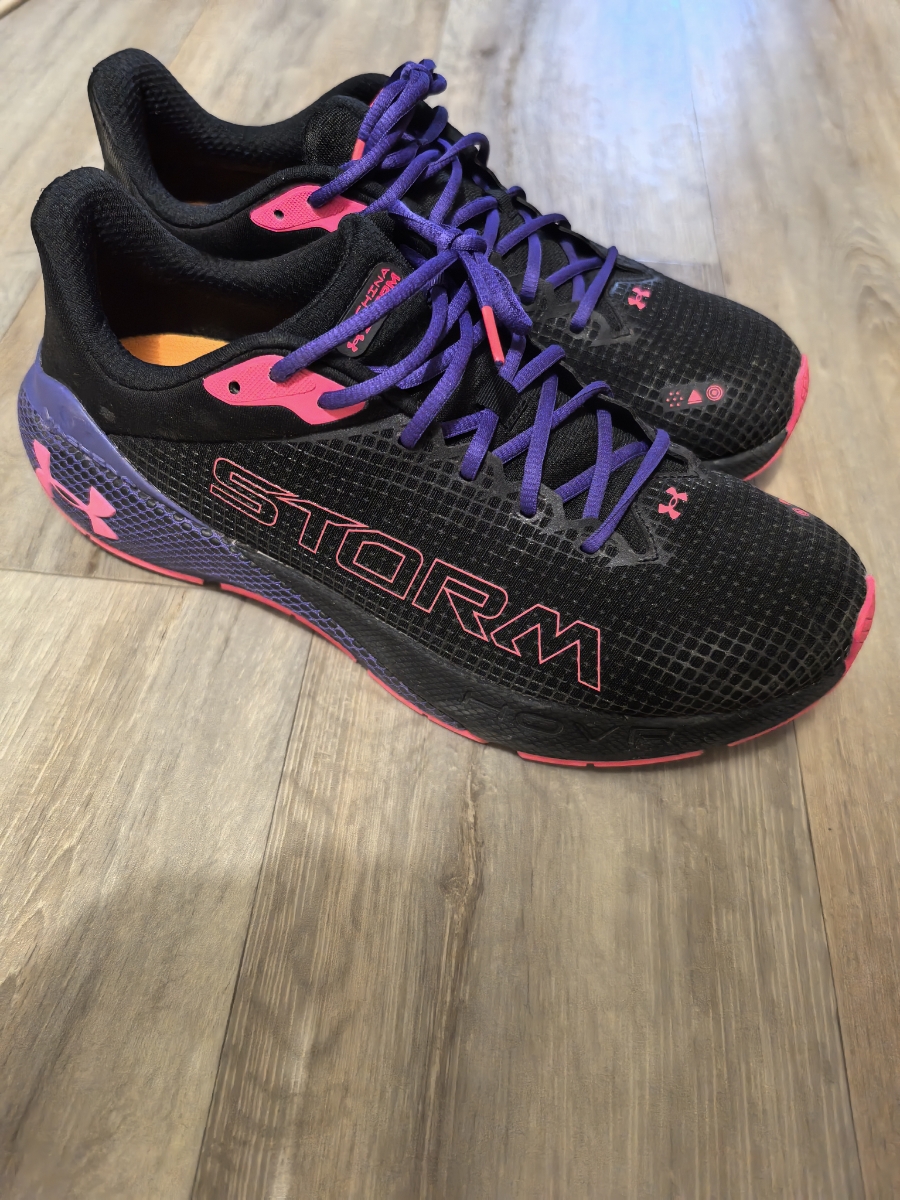 custom review-Under Armour Machina Storm Low Топ Повседневные Беговые Кроссовки Мужские Черные