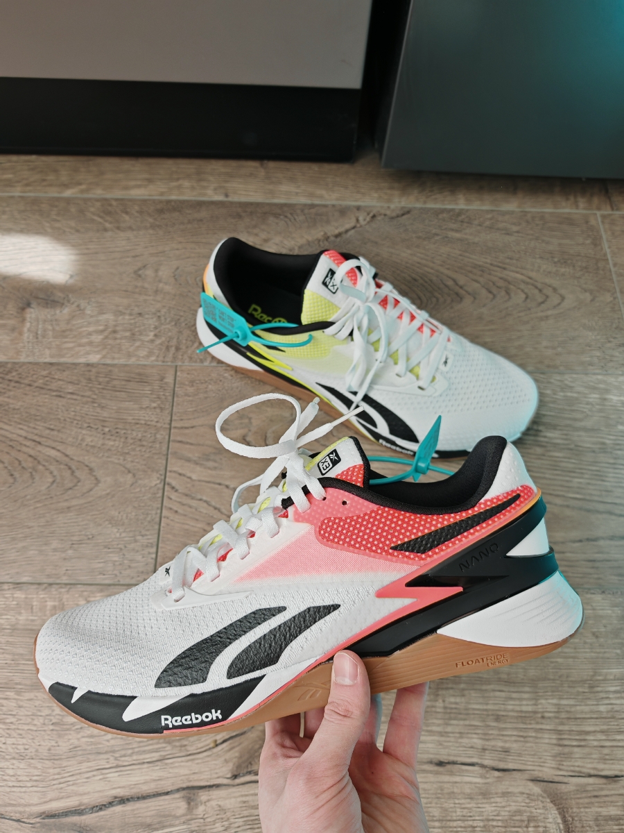 custom review-Reebok совместный бренд Nano X 3 Low Топ Кроссовки для тренировок Унисекс Оранжевый Желтый Белый