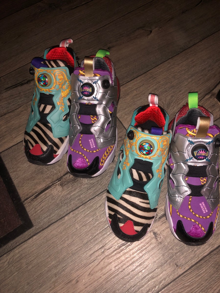 custom review-MINIONS x Reebok совместный бренд Instapump Fury MU Low Топ Повседневный Унисекс Серебристо-зеленый