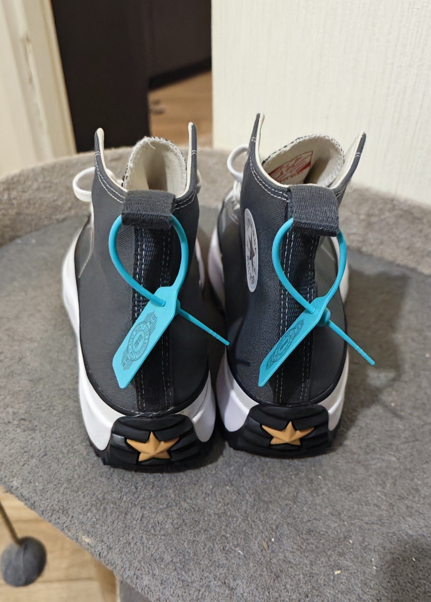 custom review-Converse Run Star Hike High Топ Кеды Унисекс Серый