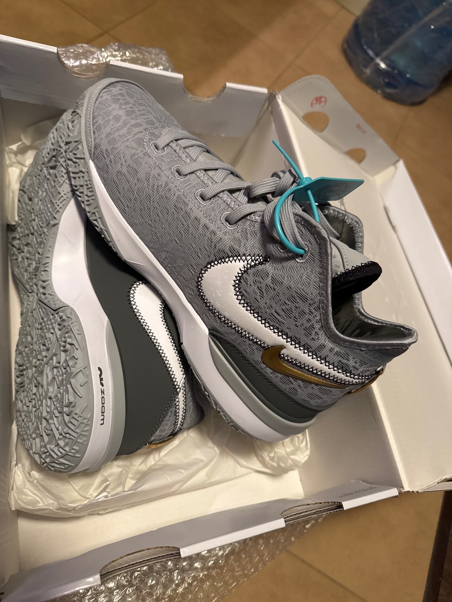 custom review-Nike LeBron NXXT Gen EP Дышащий Низкий Топ Баскетбольные Кроссовки Мужской Серый Азиатская Версия