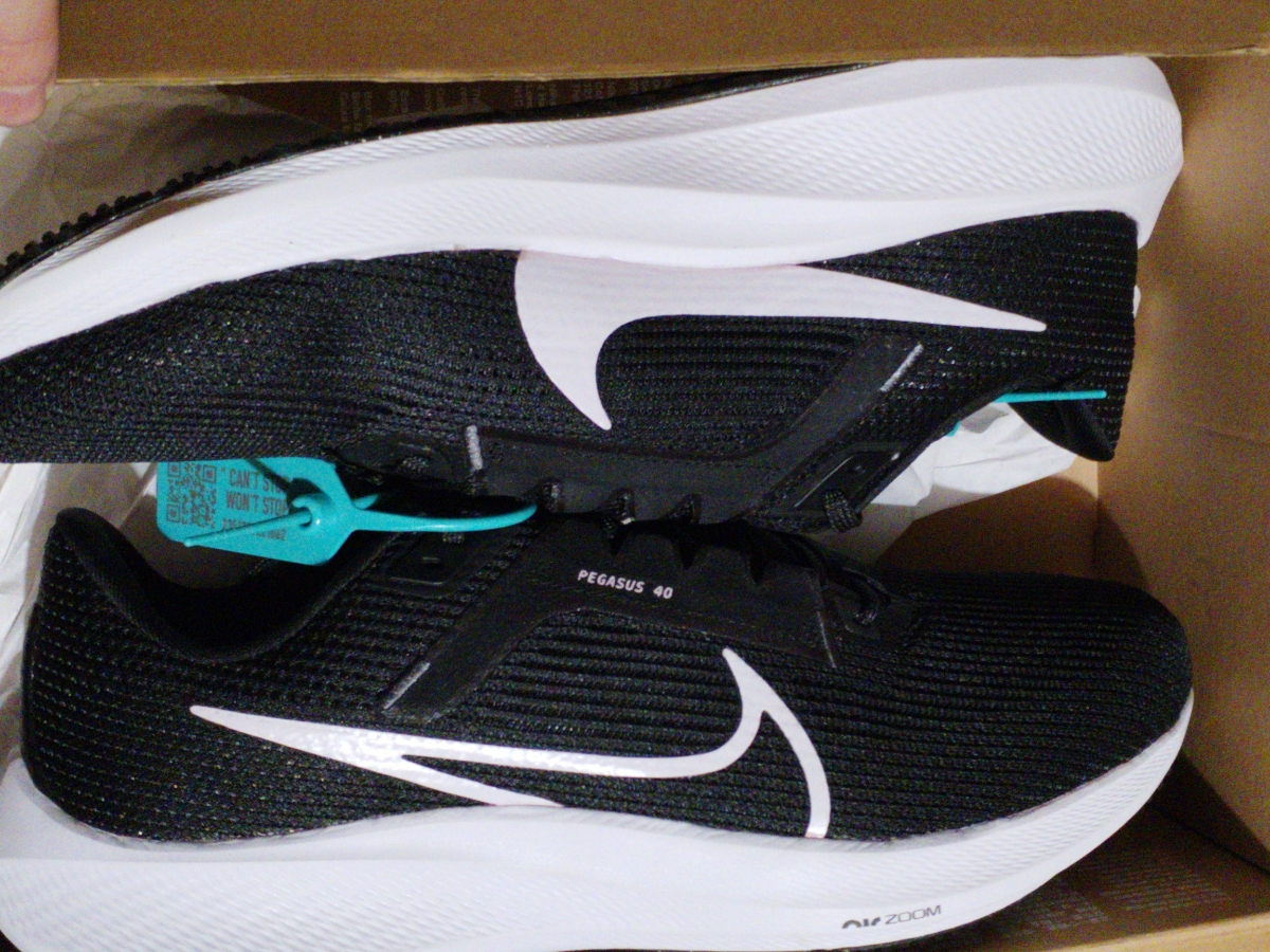 custom review-Nike Air Zoom Pegasus 40 Low Топ Повседневный Тренировочные Беговые Кроссовки Мужские Черные