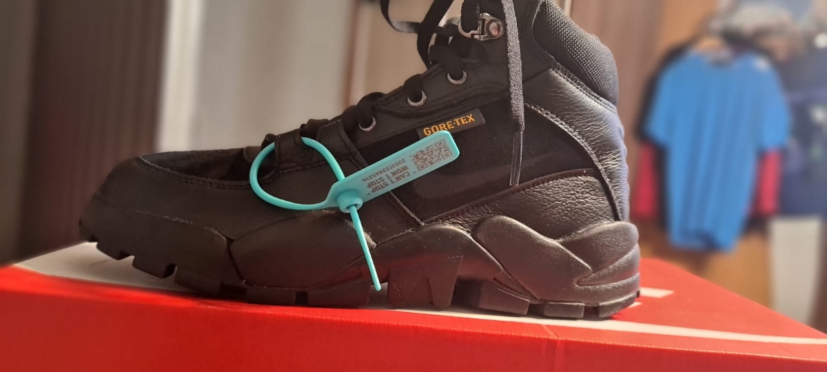 custom review-Nike Rhyodomo Gore Te High Топ Уличная обувь Мужская Чисто черный