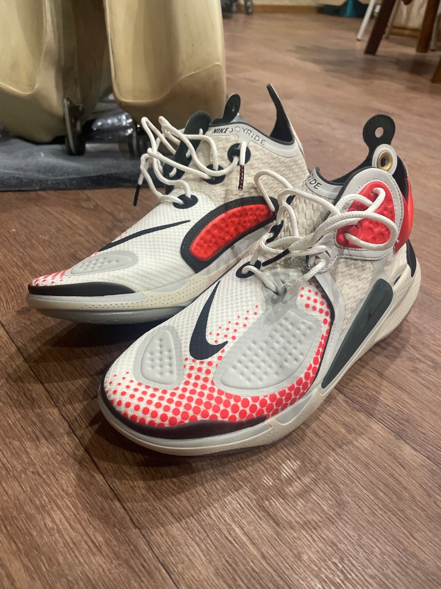 custom review-nike Joyride CC3 Setter 'Команда Апельсин' Амортизаторы Shock Absorbers Противоскользящий Низкий Топ Повседневная обувь Унисекс Красный Бежевый