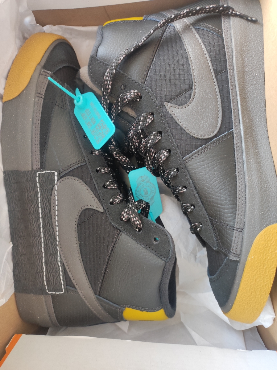 custom review-Nike Blazer Pro Club MID Скейтборд Кроссовки Мужские Черные