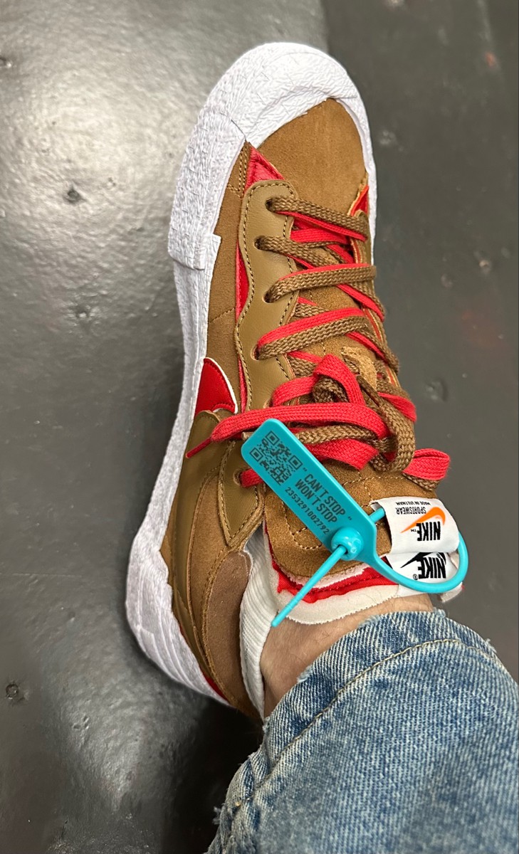 custom review-Nike Blazer Скейтборд Кроссовки Низкие Унисекс