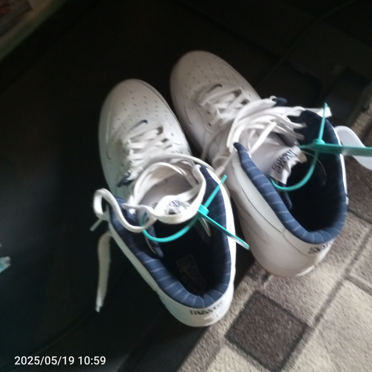 custom review-Nike Air FORCE 1 QS 'NYC' MID Топ Скейтборд Кроссовки Унисекс Белый Синий