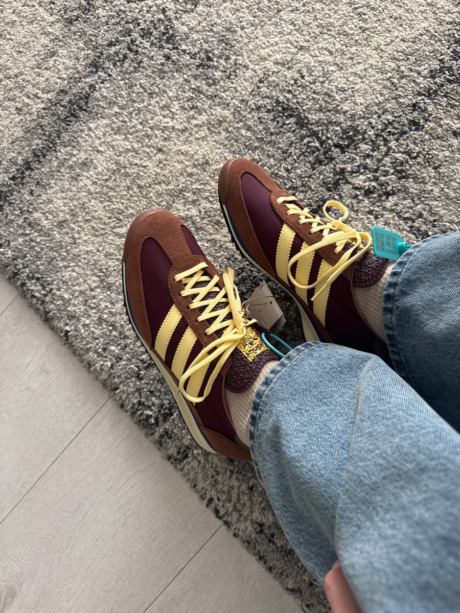 custom review-Adidas Originals SL 72 OG Low Топ Повседневная обувь Женская Коричневый Бежевый