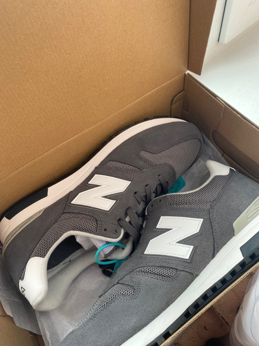 custom review-New Balance NB 565 Устойчивый к истиранию MID Топ Повседневные Городские Кроссовки для Коммутации и Бега Унисекс Темно-Серый D Ширина