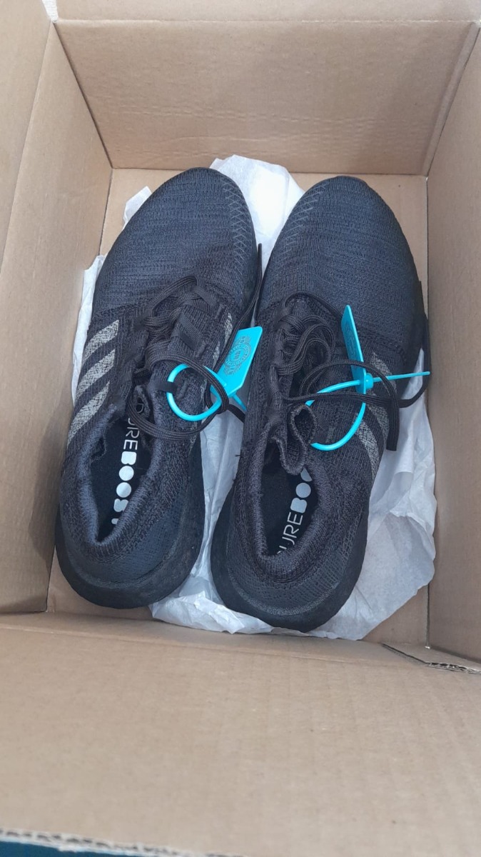 custom review-Adidas Pureboost Go Амортизация и Дышащий Низкий Топ Повседневные Беговые Кроссовки Унисекс Черный