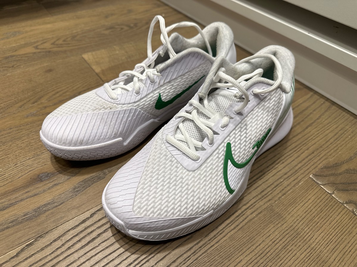 custom review-Nike Air Zoom Vapor Pro 2 Court Low Топ Теннисные Кроссовки Мужские Белые Зеленые