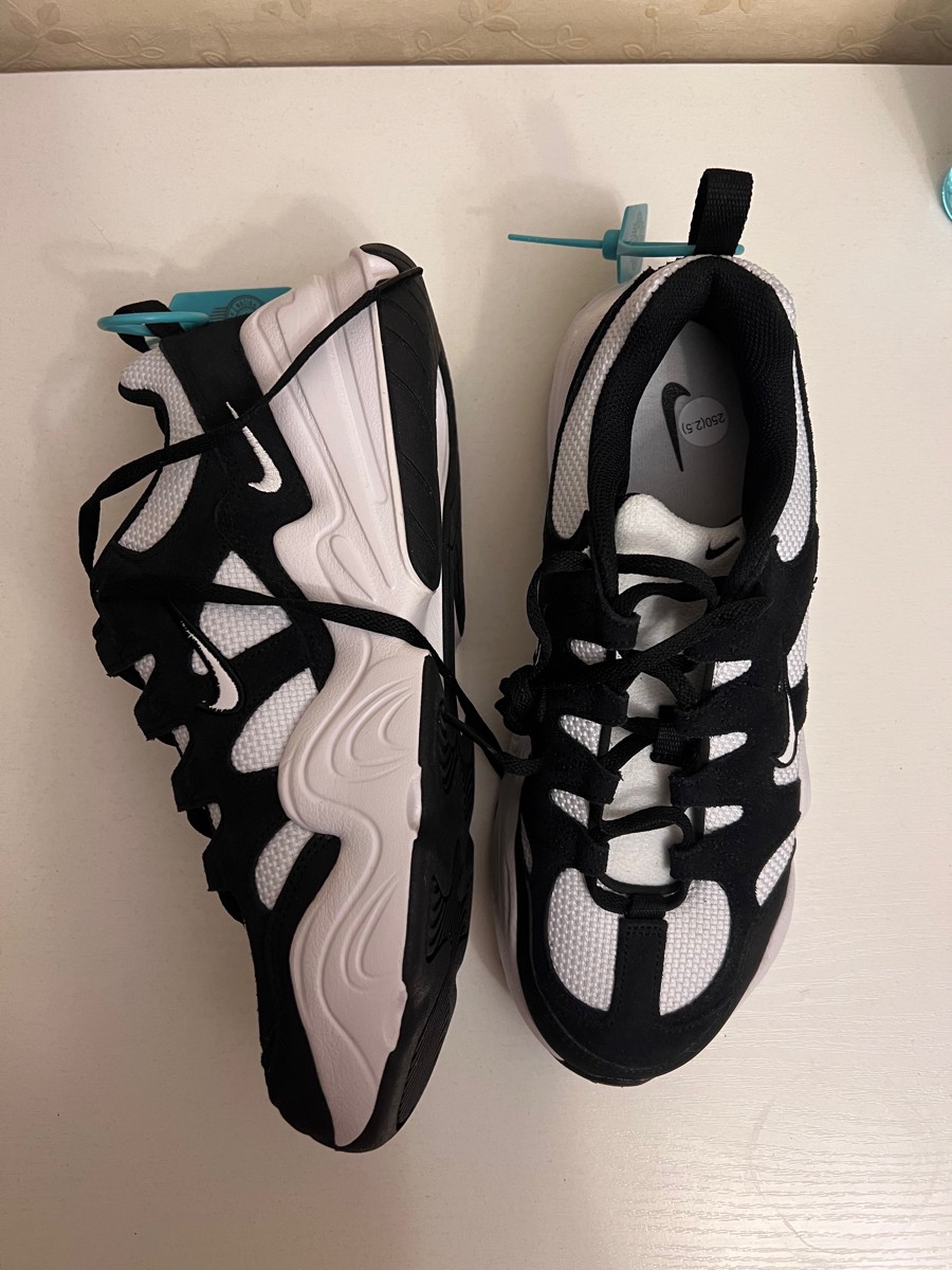 custom review-Nike Tech Hera Low Топ Кэжуал Мужской Черный Белый