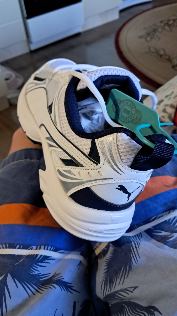 custom review-PUMA Milenio Устойчивый к истиранию Низкий Топ Повседневная Городская Обувь для Коммуникативных Бегов Унисекс Белый Синий