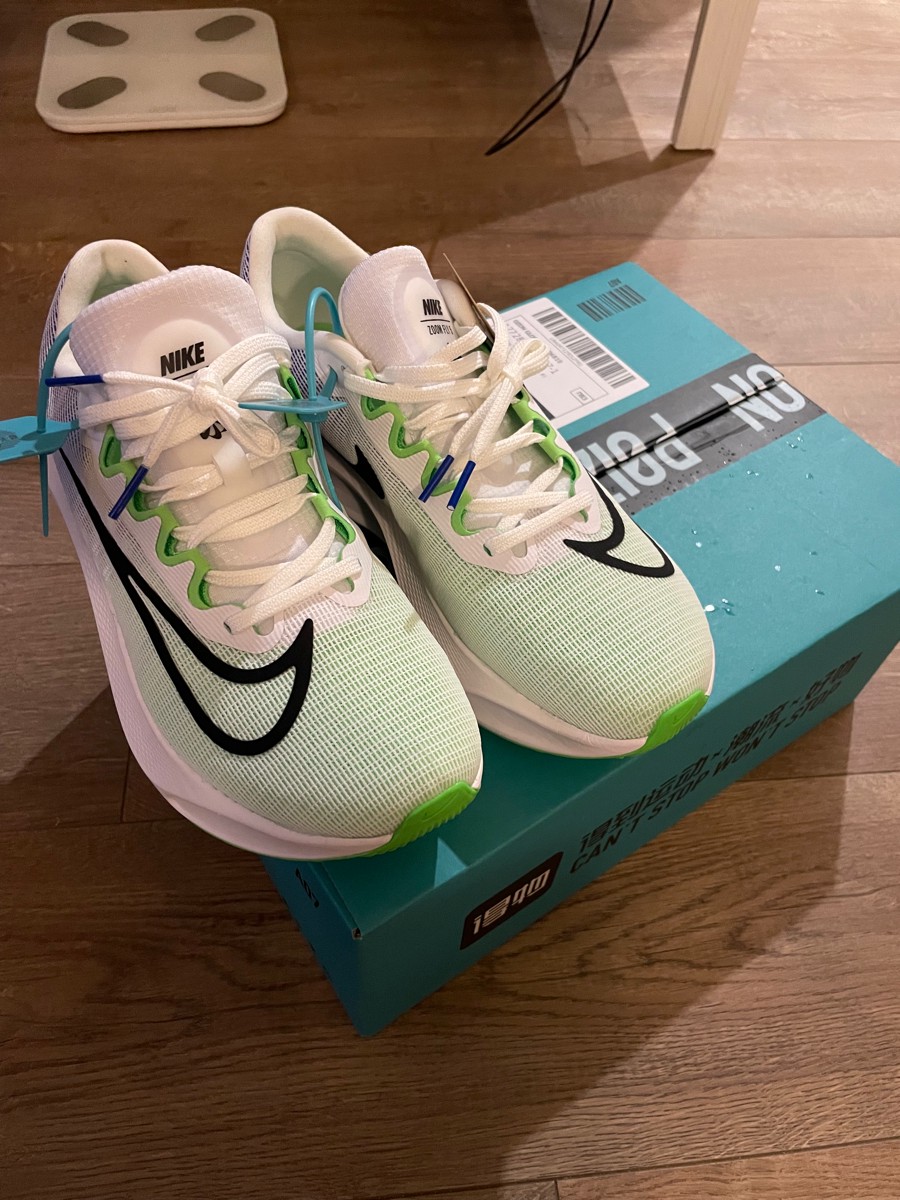 custom review-Nike Zoom Fly 5 Беговые кроссовки Низкий Топ Белый Зеленый Racing Синий Черный Мужской