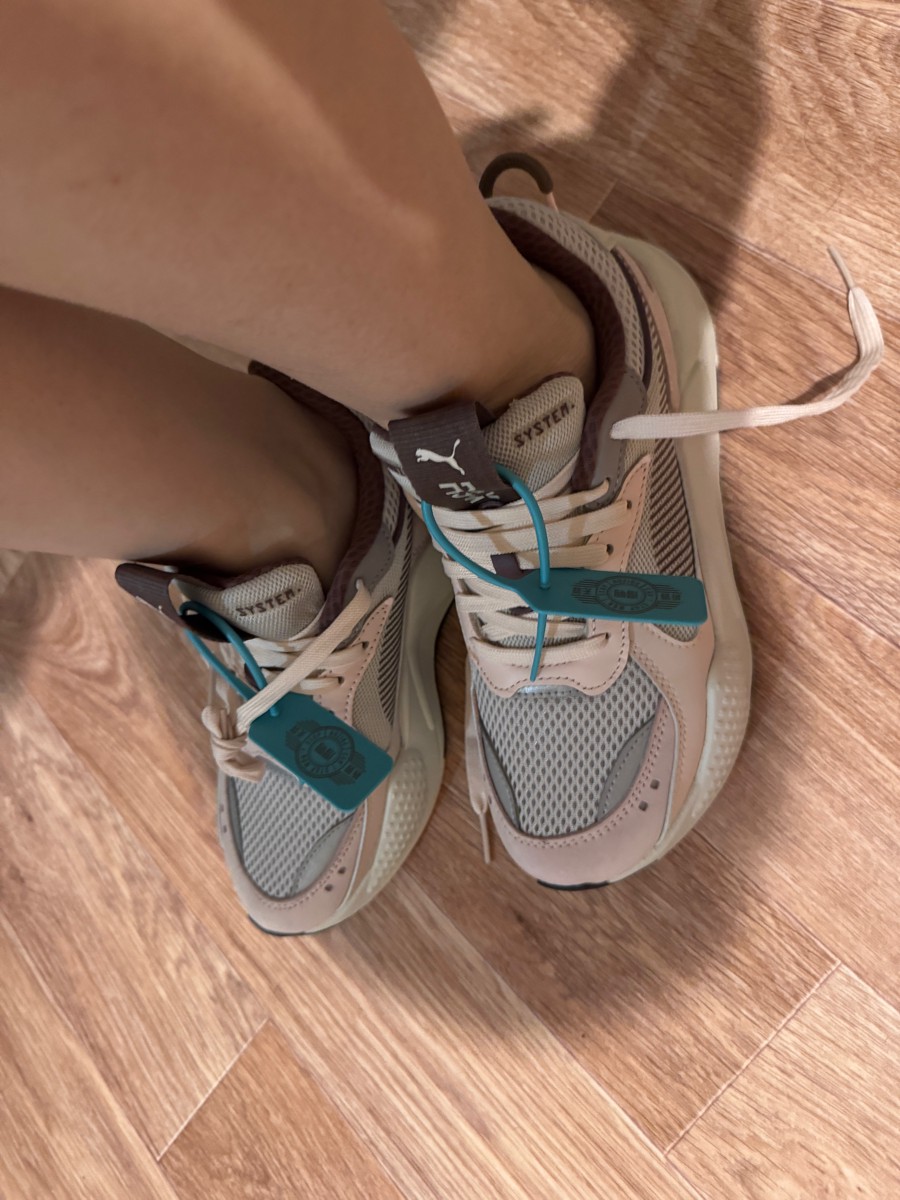 custom review-PUMA RS X Toys MID Топ Casual Women's Gray Pink