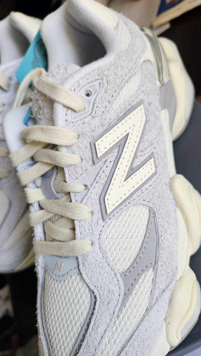 custom review-New Balance NB 9060 Устойчивый к истиранию Низкий Топ Casual Унисекс Серый Белый