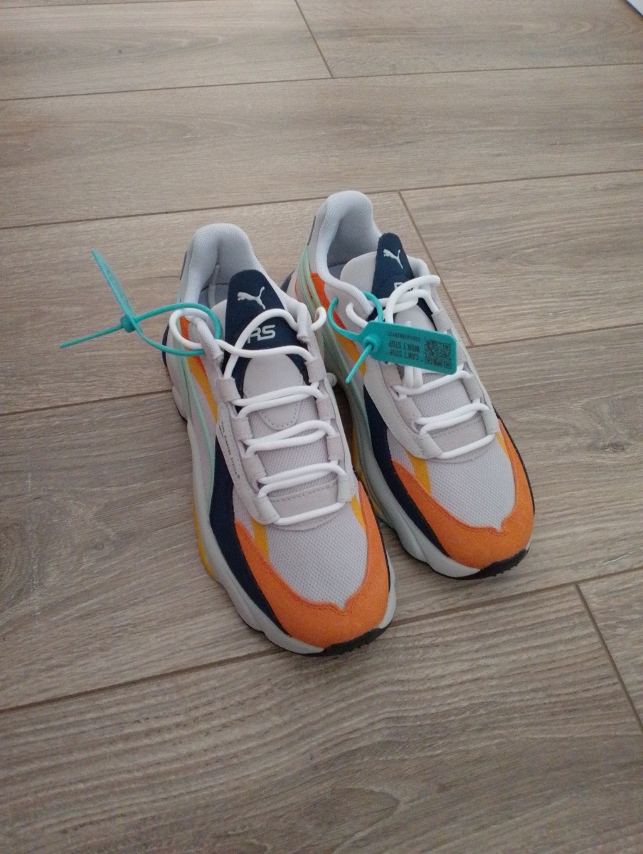 custom review-PUMA RS Connect Low Топ Casual Унисекс Ярко-оранжевый